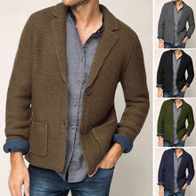 Load image into Gallery viewer, Lapel Knit Jacket
