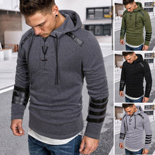 Load image into Gallery viewer, Paneled Hoodie Sweatshirt
