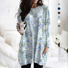 Load image into Gallery viewer, Long Sleeve Pocket Print T-Shirt
