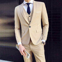 Load image into Gallery viewer, Men&#39;s Suit Three Piece Suit
