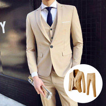 Load image into Gallery viewer, Men&#39;s Suit Three Piece Suit
