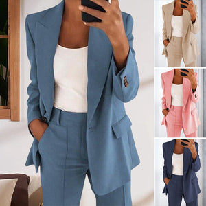 Women Long Sleeve Blazer