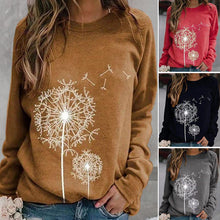 Load image into Gallery viewer, Dandelion Print Sweatshirt
