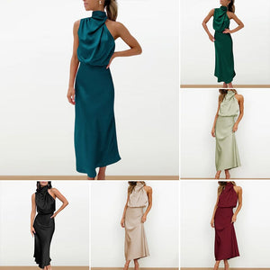 Sleeveless Light Evening Dress