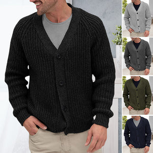 Button-up Knitted Cardigan
