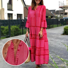 Load image into Gallery viewer, Flared Sleeve Resort Dress
