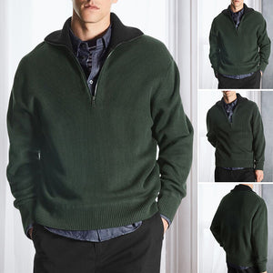 Hooded Knit Sweater Jacket