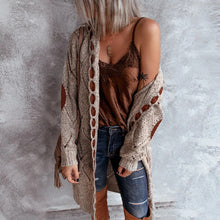 Load image into Gallery viewer, Hooded Knit Maxi Cardigan Outwear
