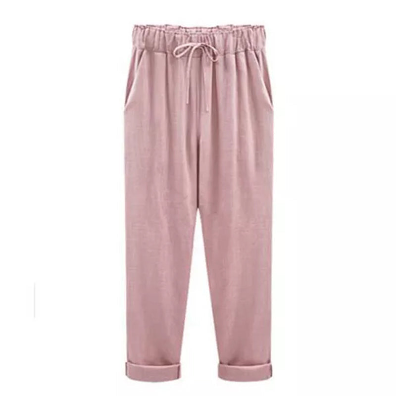 Women's New Large Size Casual Pants