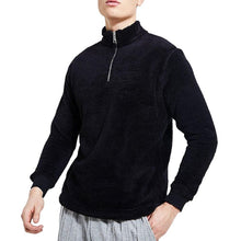 Load image into Gallery viewer, Mens Fuzzy Sherpa Pullover Long Sleeve Fleece Sweatshirts
