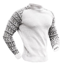 Load image into Gallery viewer, Men&#39;s Knitted Waffle Plaid Slimming Top
