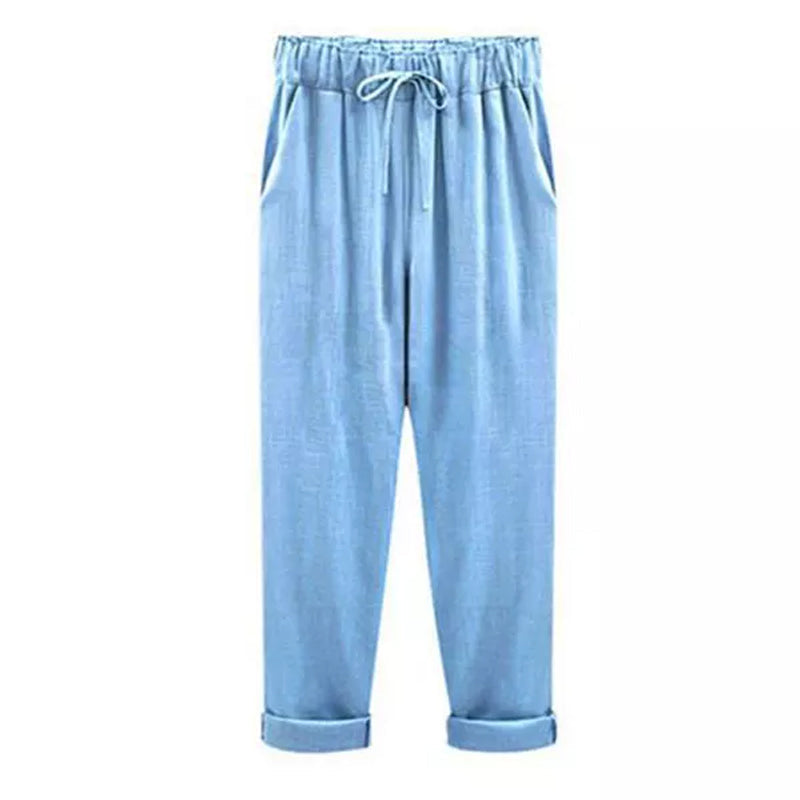 Women's New Large Size Casual Pants