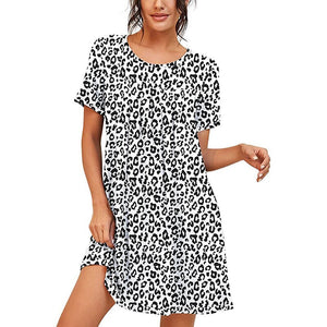 Printed Plus Size Dress