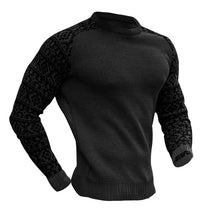 Load image into Gallery viewer, Men&#39;s Knitted Waffle Plaid Slimming Top
