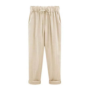 Women's New Large Size Casual Pants