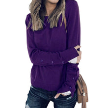 Load image into Gallery viewer, Buttoned Sleeve Sweatshirt
