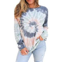 Load image into Gallery viewer, Women&#39;s Loose Tie Dye Top
