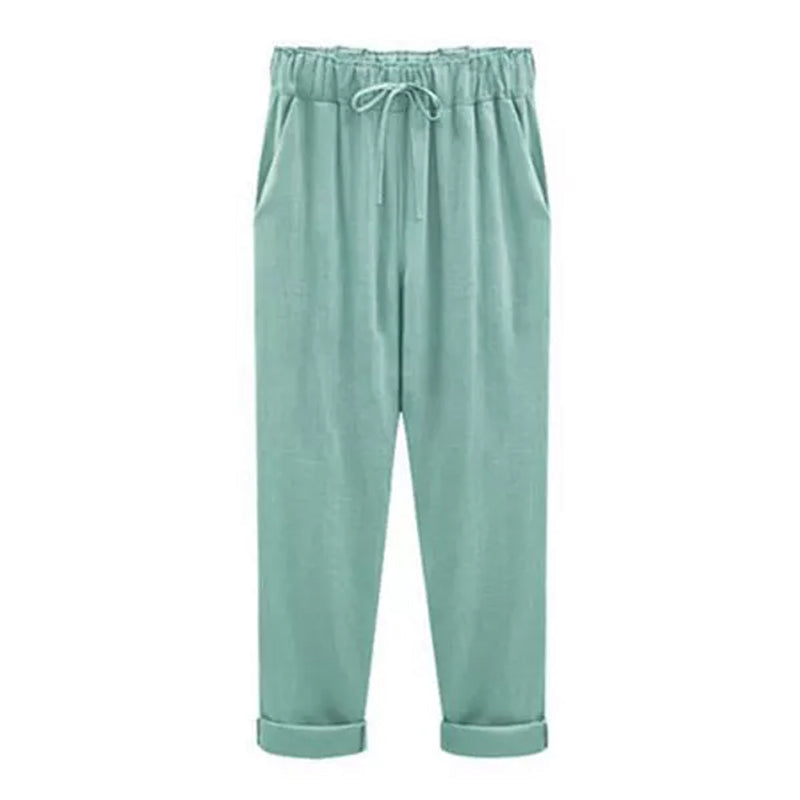 Women's New Large Size Casual Pants