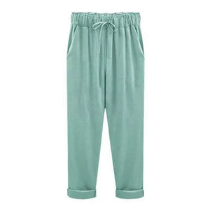 Women's New Large Size Casual Pants