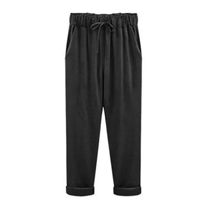 Women's New Large Size Casual Pants