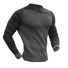 Load image into Gallery viewer, Men&#39;s Knitted Waffle Plaid Slimming Top
