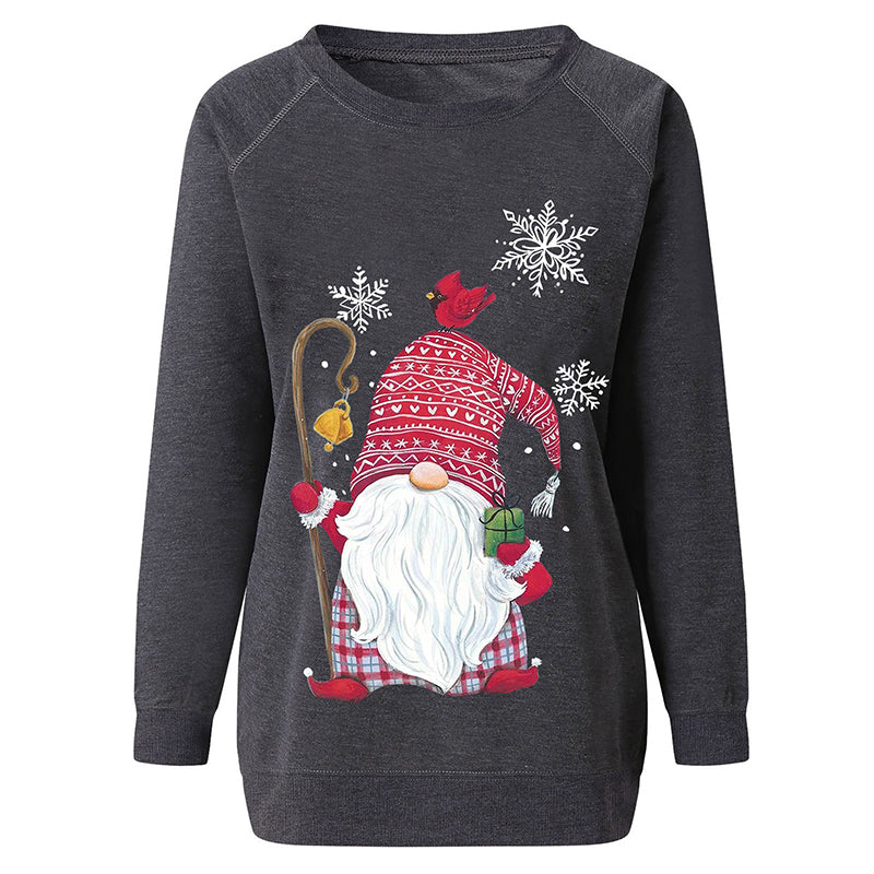 Santa Snowflake Sweatshirt