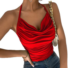 Load image into Gallery viewer, Womens sexy suspender vest top
