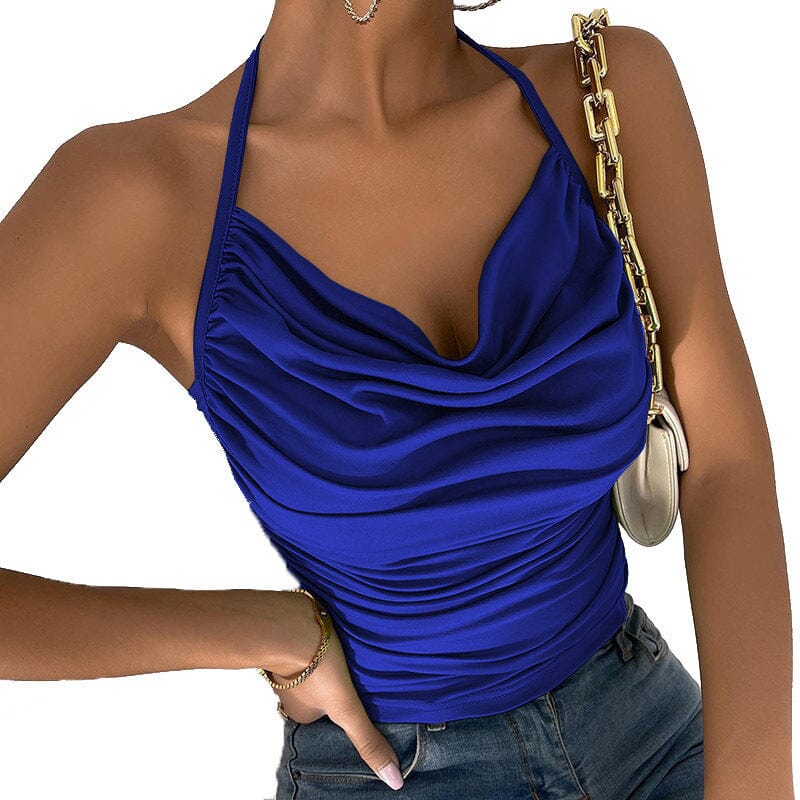 Womens sexy suspender vest top