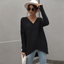 Load image into Gallery viewer, V-neck Backless Sweater
